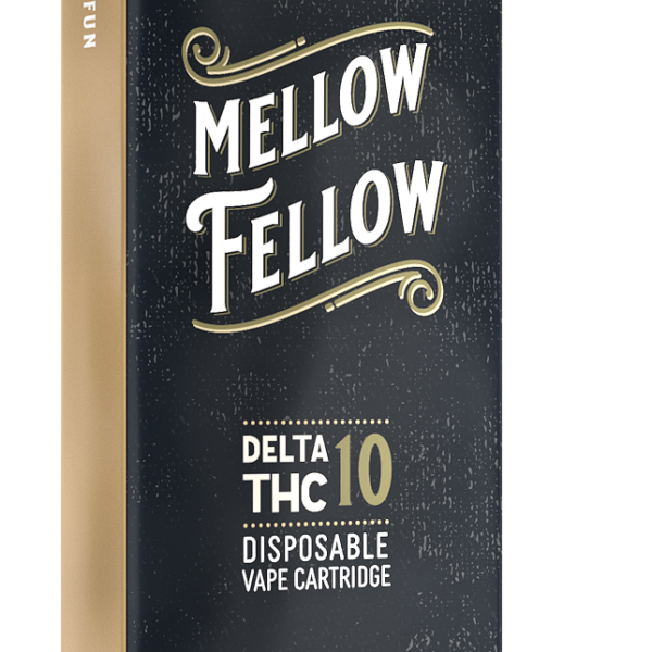 Mellow Fellow Delta 10 THC 1ml Vape Wedding Cake